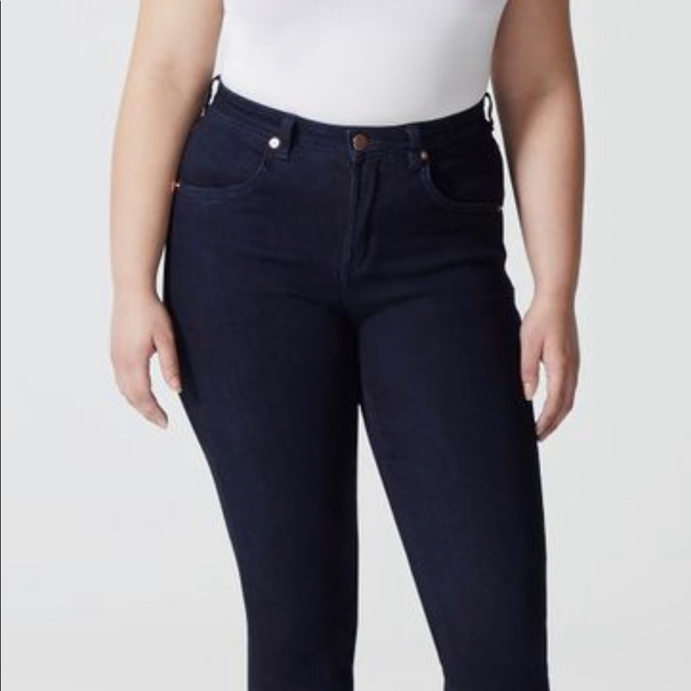 Universal Standard Seine High Rise Skinny sz 18